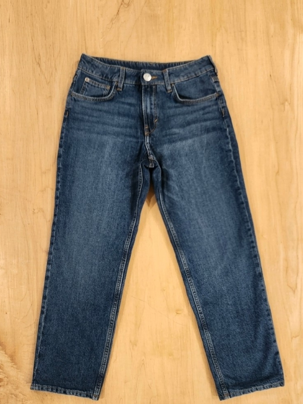H&M Boys Warm Lined Relaxed Fit Jeans - Size US 12 (10-11Y)